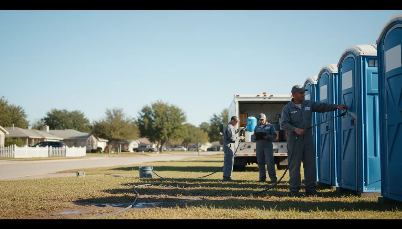 Long-Term Portable Toilet Rental in Dousman, WI near me